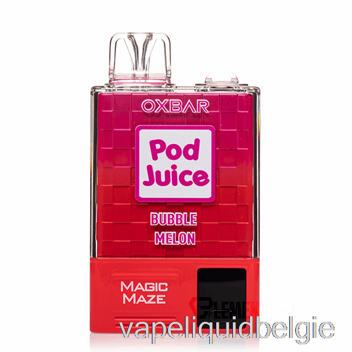 Vape België Oxbar Magic Maze Pro 10000 Wegwerp Bubba Meloen - Peulsap